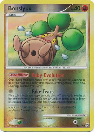 Bonsly [Reverse Holo]