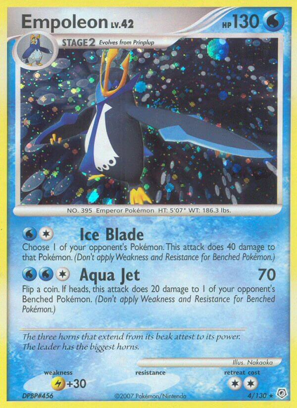 Diamond & Pearl Empoleon Pokémon card