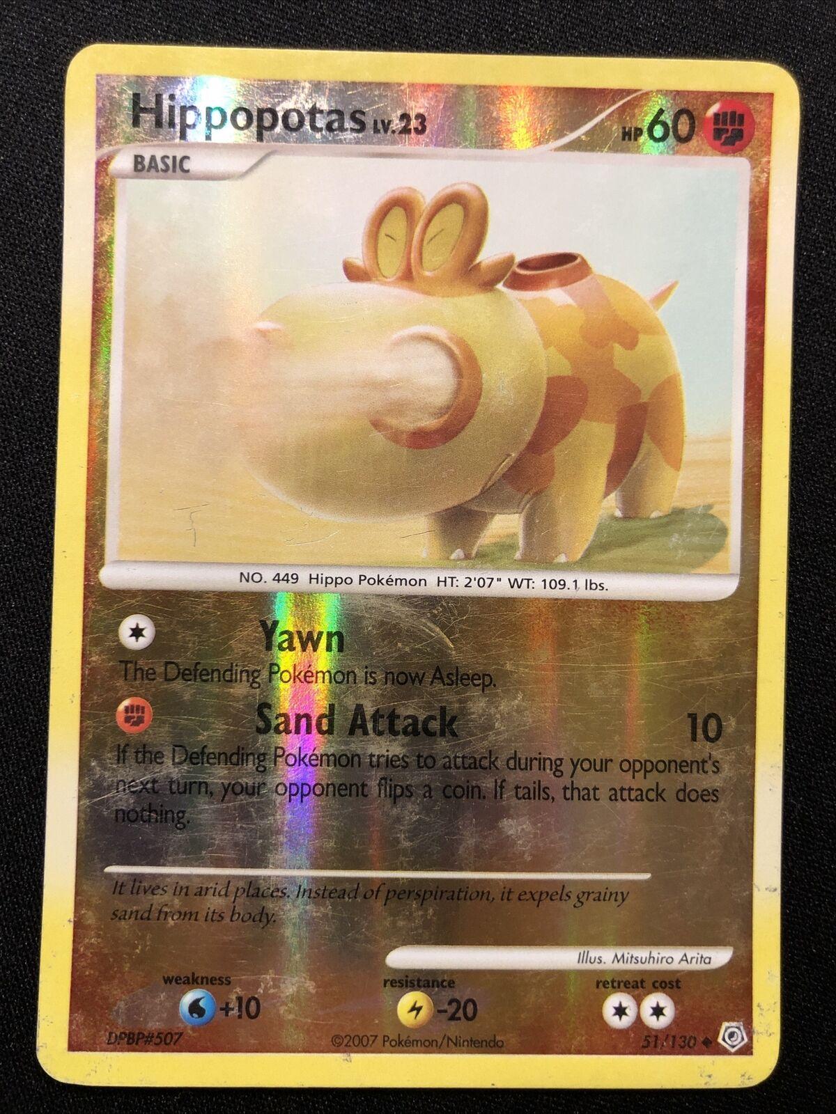 Hippopotas [Reverse Holo]