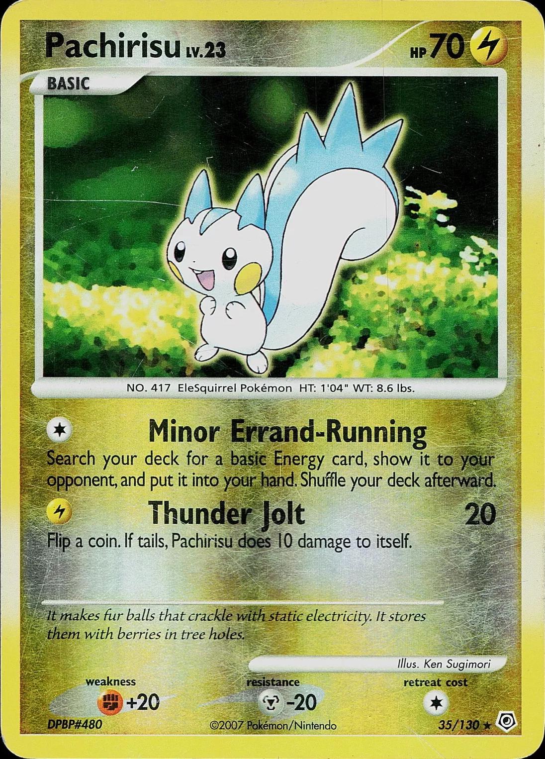 Pachirisu [Reverse Holo]