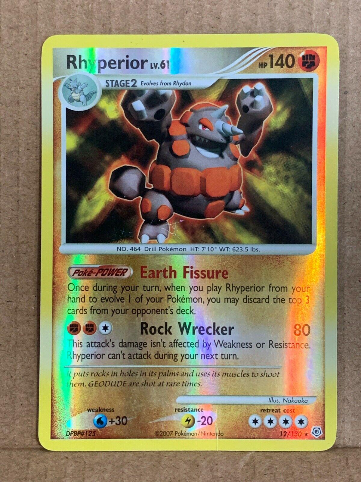 Rhyperior [Reverse Holo]