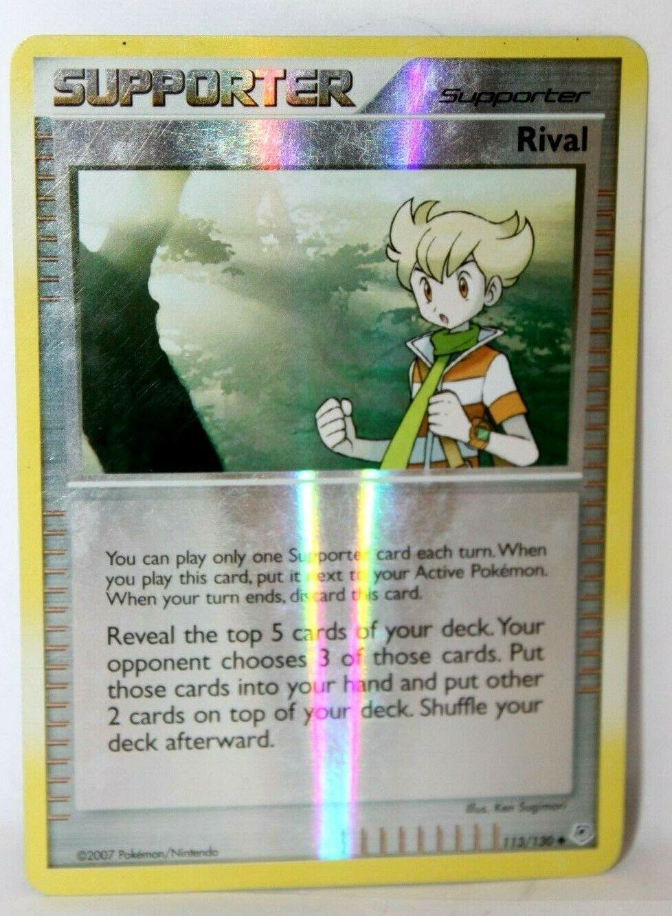 Diamond & Pearl Rival [Reverse Holo] Pokémon card