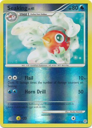 Diamond & Pearl Seaking [Reverse Holo] Pokémon card