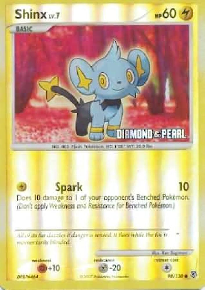 Diamond & Pearl Shinx [Stamped] Pokémon card