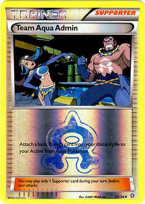 Team Aqua Admin [Reverse Holo]