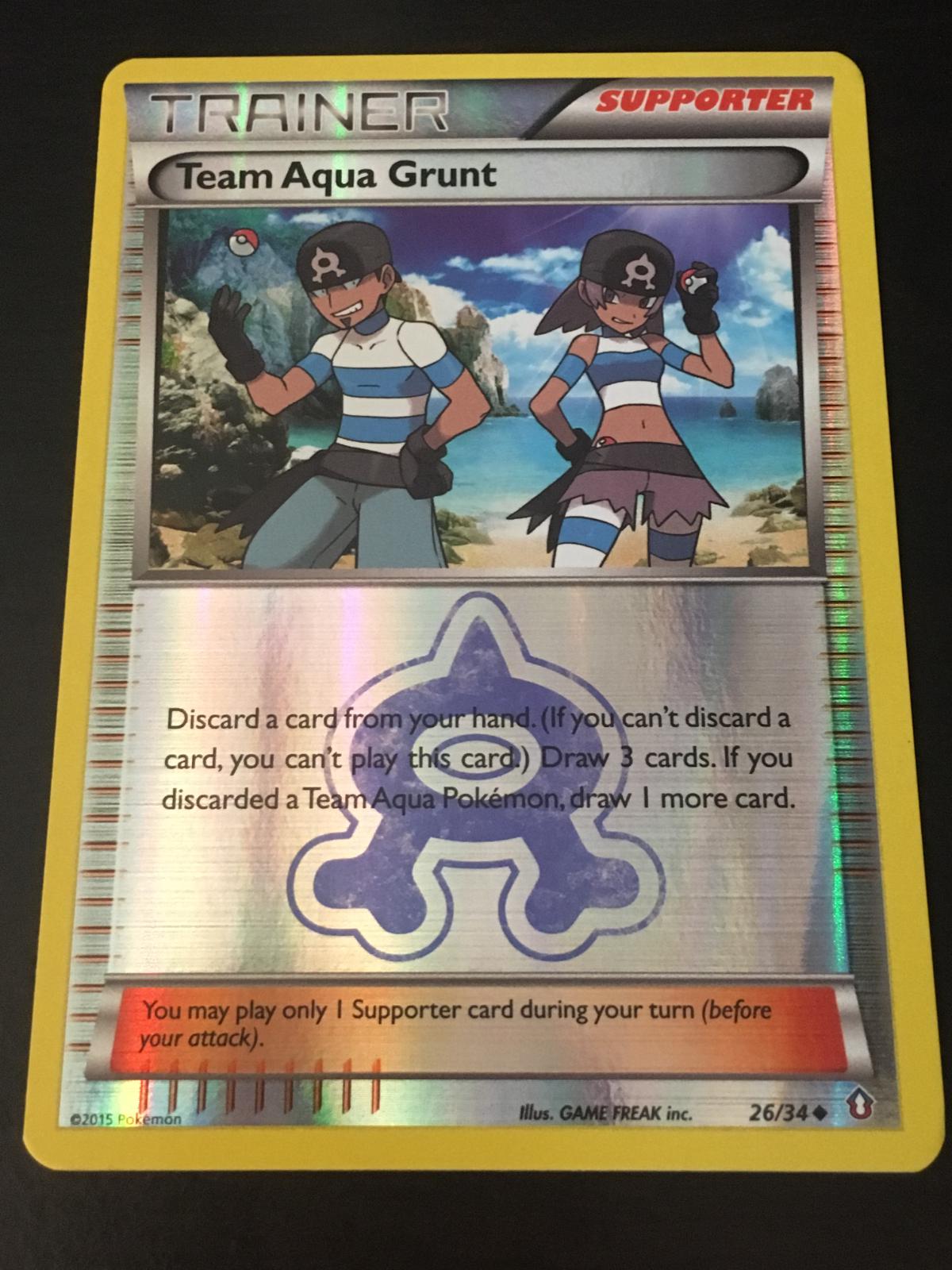 Team Aqua Grunt [Reverse Holo]