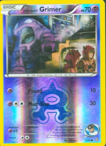 Team Aqua's Grimer [Reverse Holo]
