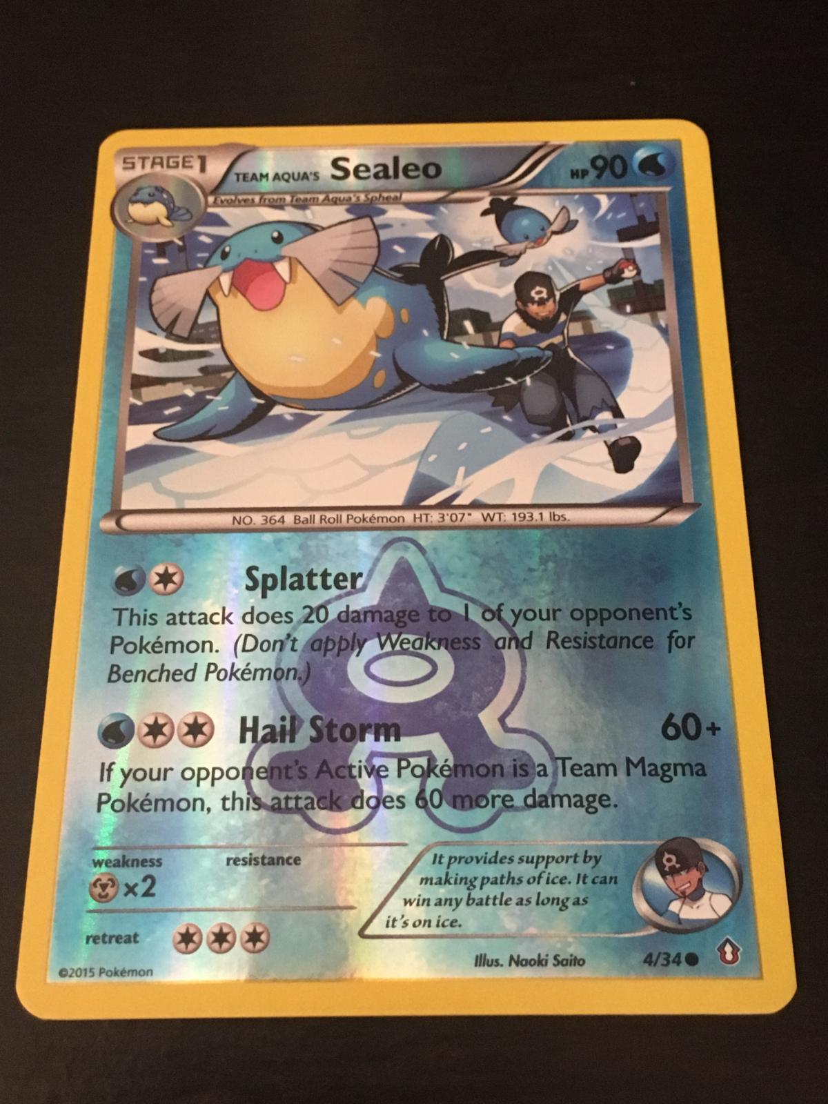 Team Aqua's Sealeo [Reverse Holo]