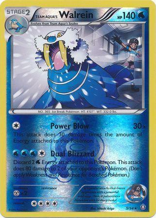 Team Aqua's Walrein [Reverse Holo]