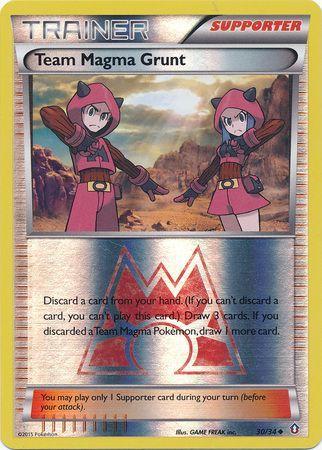 Team Magma Grunt [Reverse Holo]