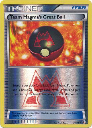 Team Magma's Great Ball [Reverse Holo]