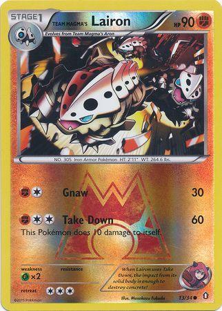 Team Magma's Lairon [Reverse Holo]