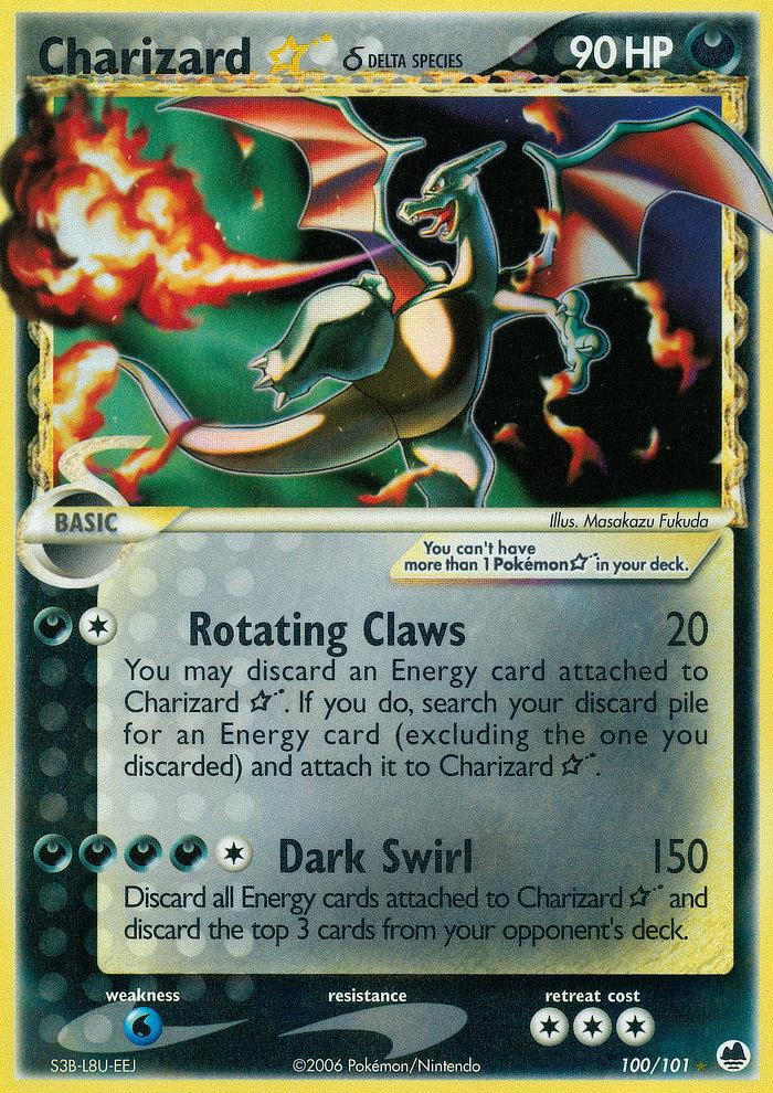 Dragon Frontiers Charizard [Gold-Star] Pokémon card
