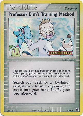 Professor Elm's Training Method [Reverse Holo]