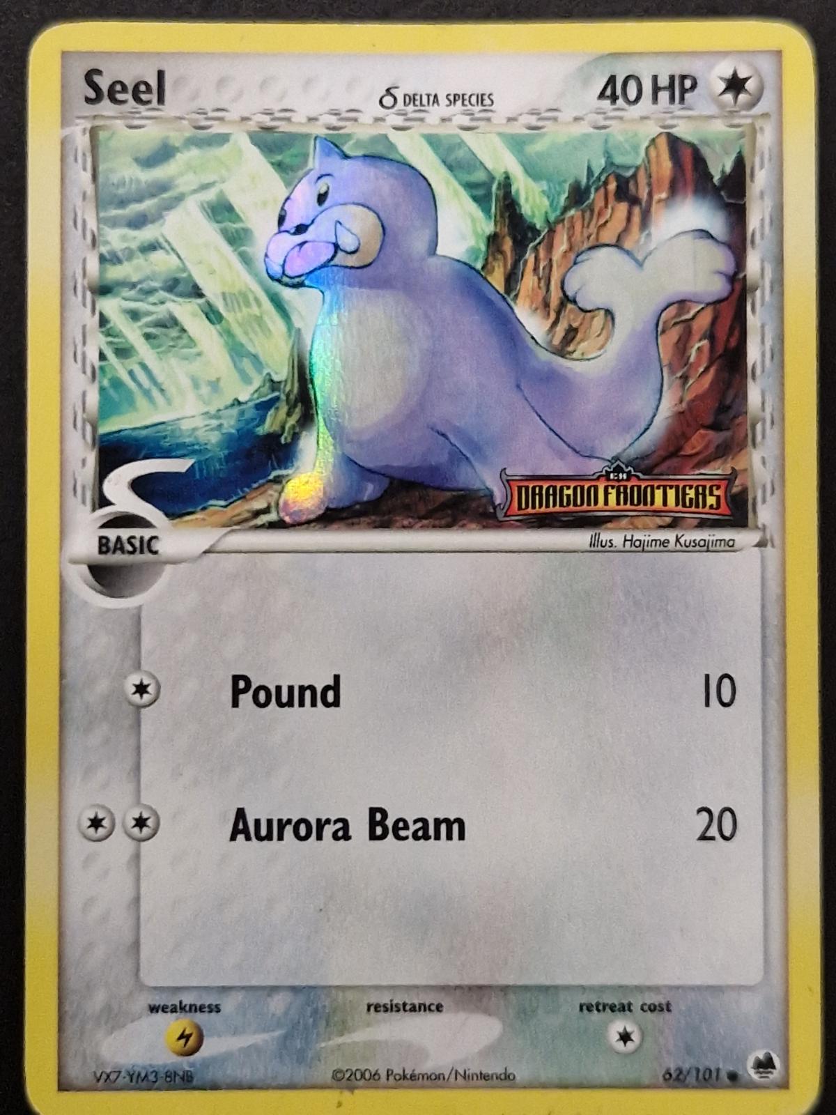 Dragon Frontiers Seel [Stamped] Pokémon card