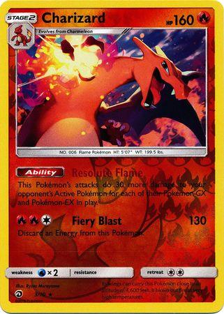 Dragon Majesty Charizard [Reverse Holo] Pokémon card