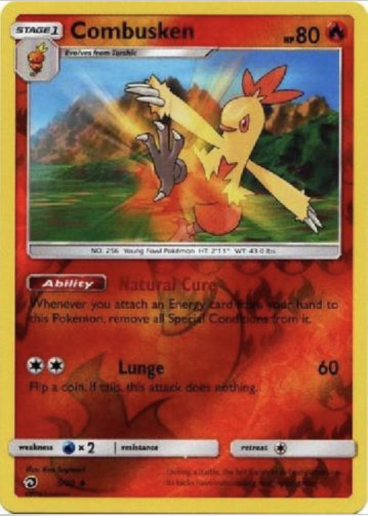 Combusken [Reverse Holo]