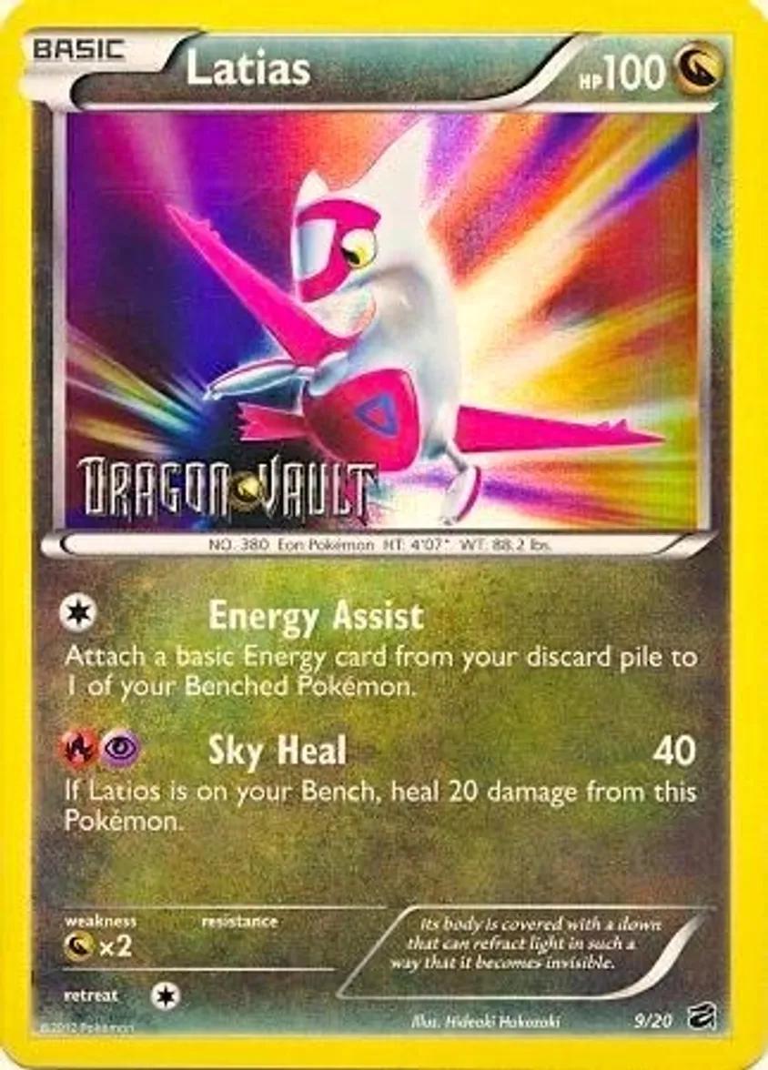 Dragon Vault Latias [Stamped] Pokémon card