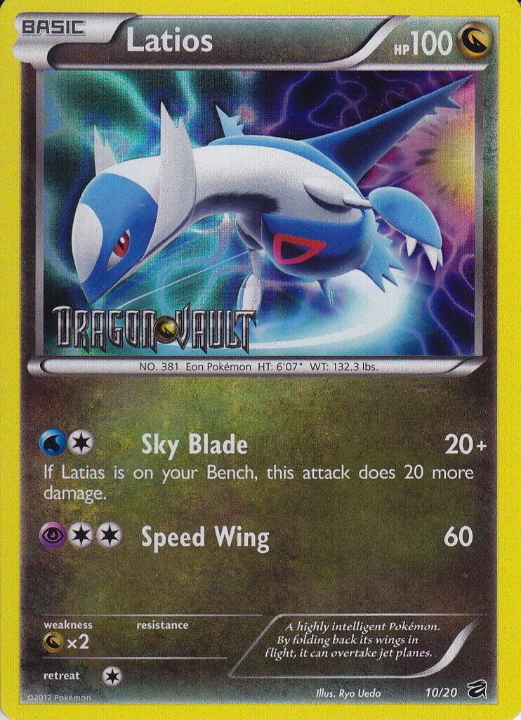 Dragon Vault Latios [Stamped] Pokémon card