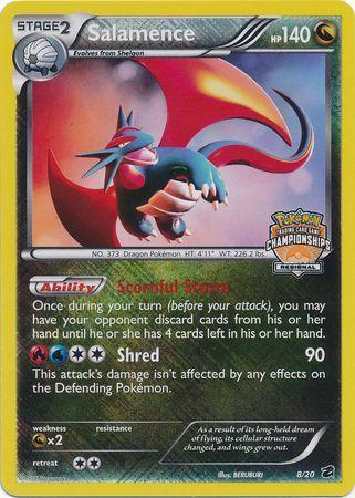 Dragon Vault Salamence [Regional-Championship] Pokémon card