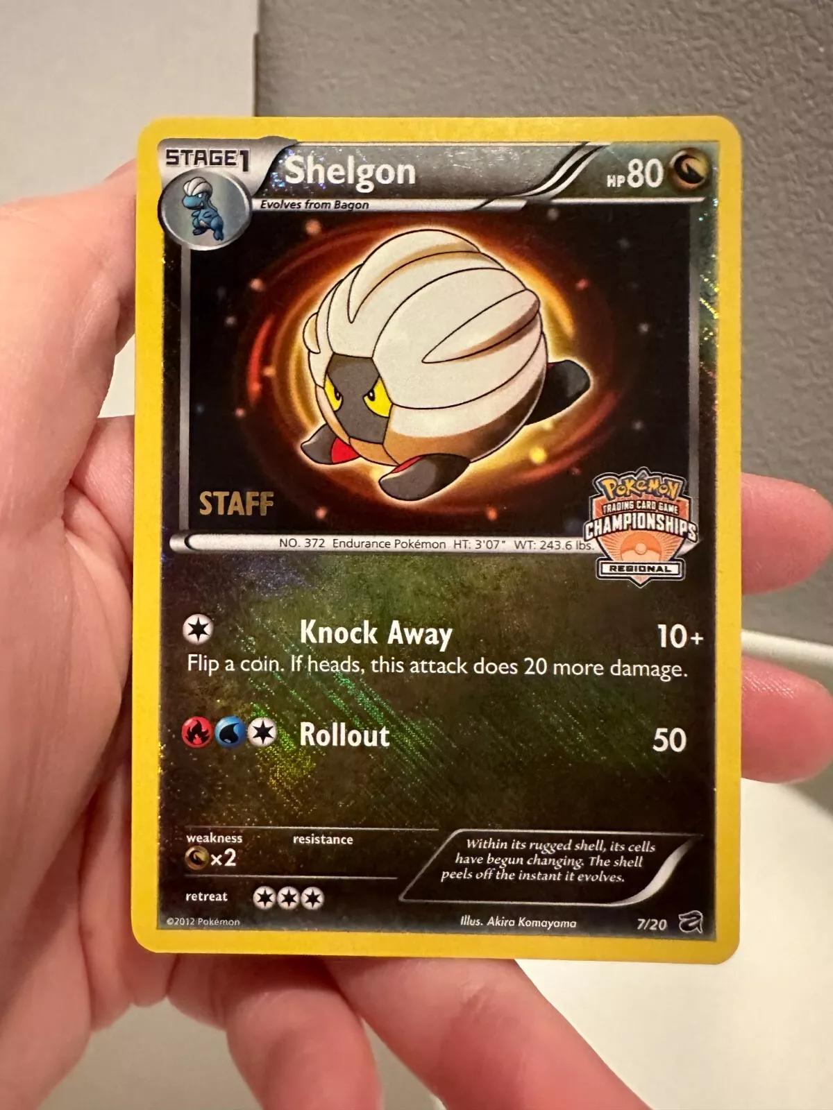 Dragon Vault Shelgon [Regional-Championship-Staff] Pokémon card