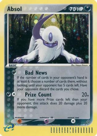Dragon Absol [Holo] Pokémon card