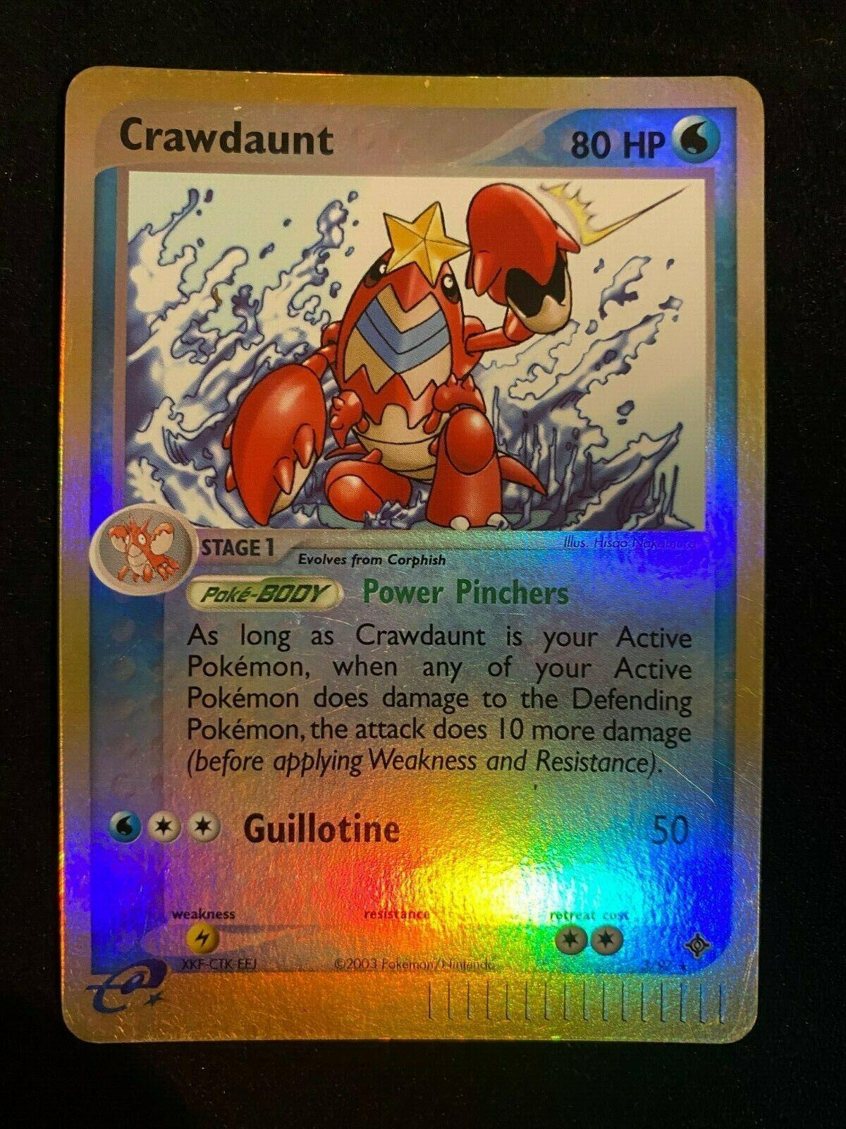 Crawdaunt [Reverse Holo]