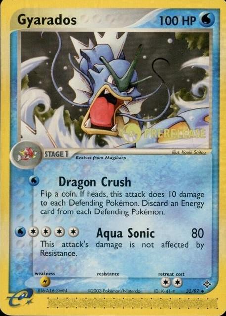 Dragon Gyarados [Prerelease] Pokémon card