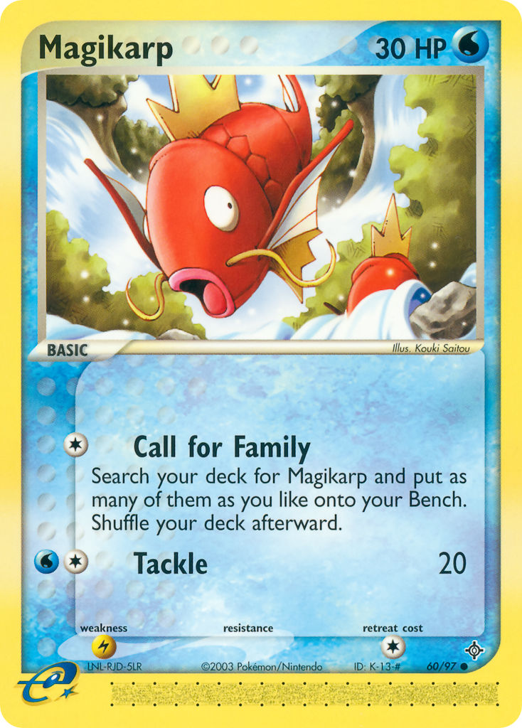 Dragon Magikarp Pokémon card