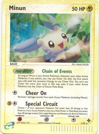 Minun [Reverse Holo]