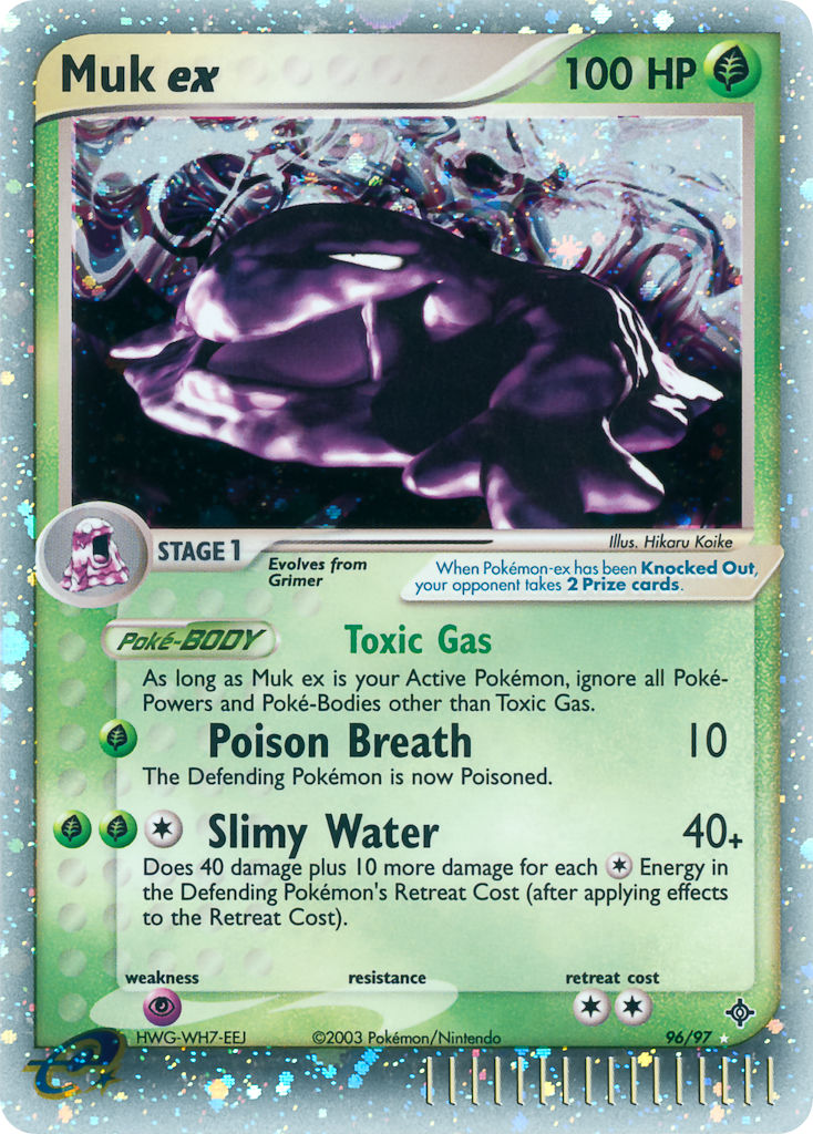 Dragon Muk EX Pokémon card