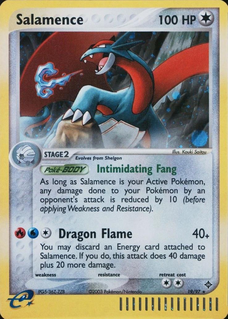 Dragon Salamence [Cosmos-Holo] Pokémon card