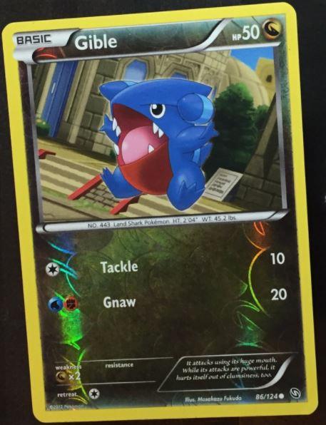Gible [Reverse Holo]