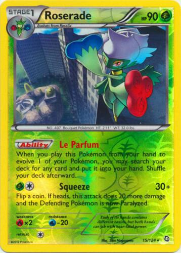 Dragons Exalted Roserade [Reverse Holo] Pokémon card