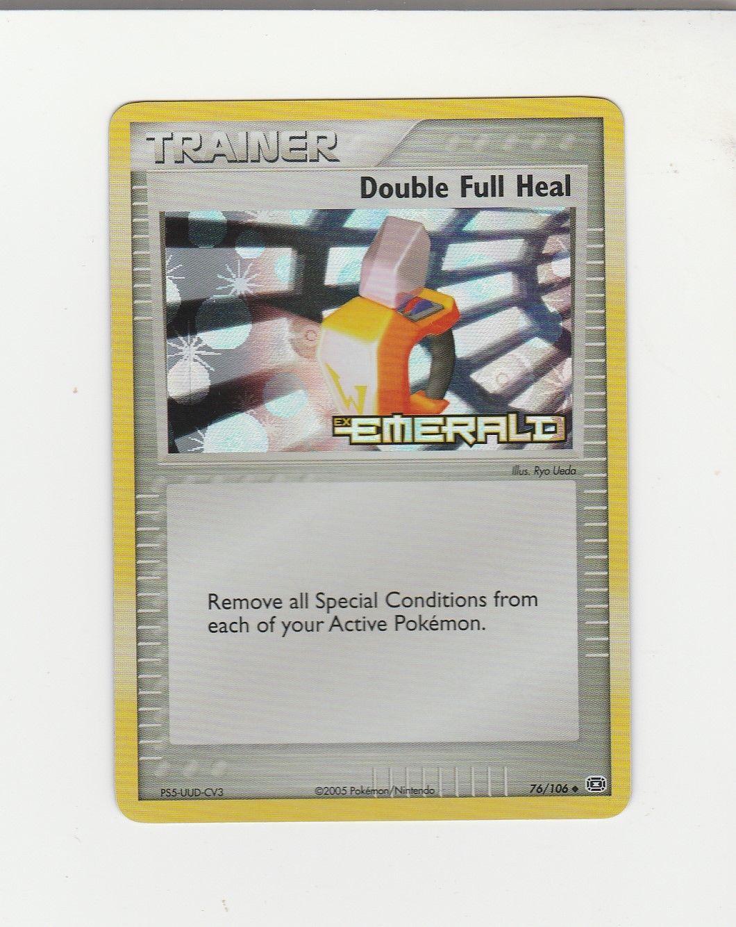 Double Full Heal [Reverse Holo]
