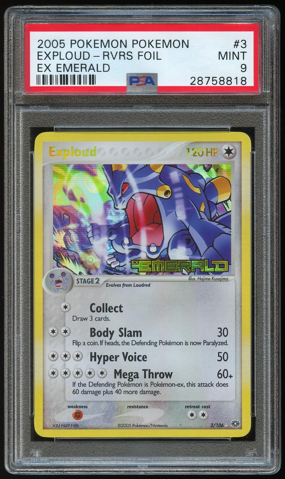 Emerald Exploud [Reverse Holo] Pokémon card