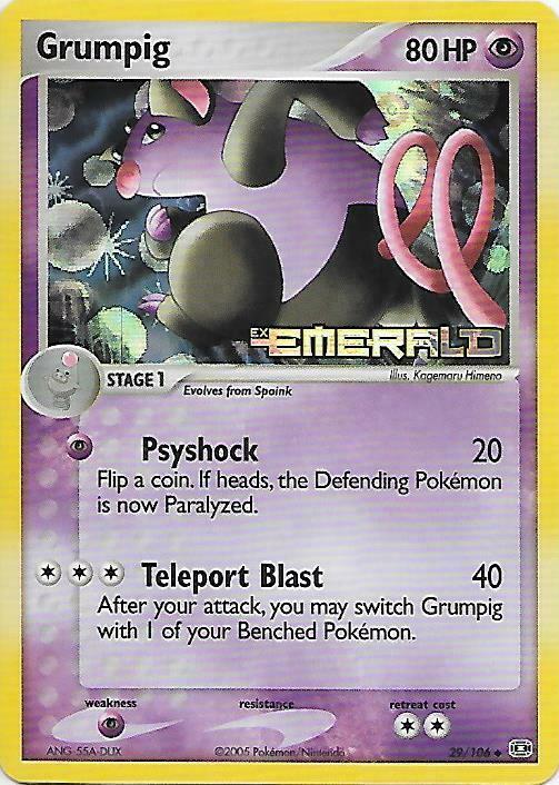 Grumpig [Reverse Holo]
