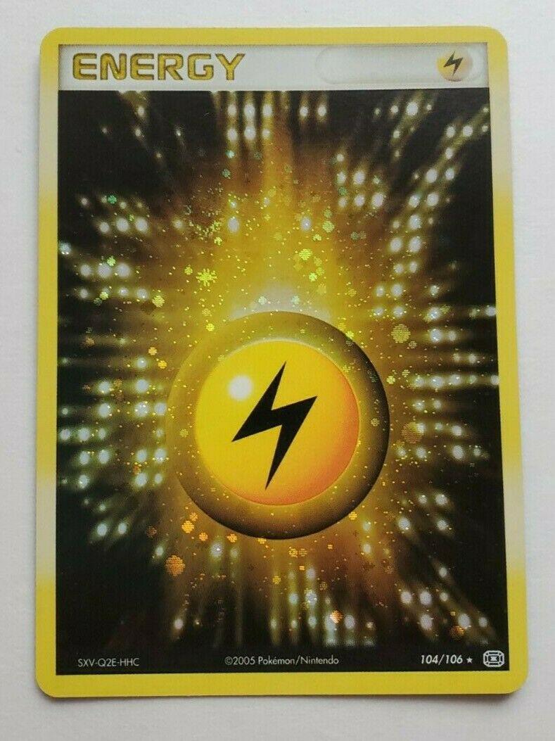 Emerald Lightning Energy [Holo] Pokémon card