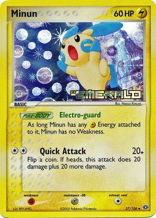Minun [Reverse Holo]