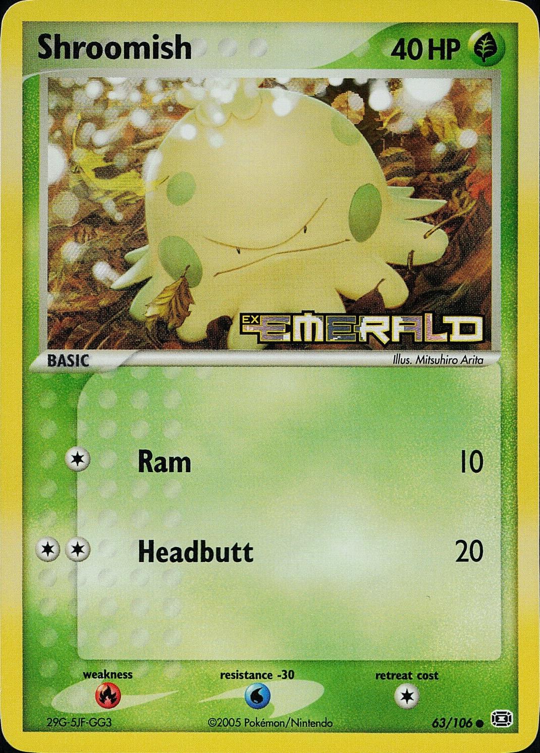 Shroomish [Reverse Holo]
