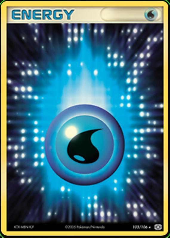 Emerald Water Energy [Holo] Pokémon card