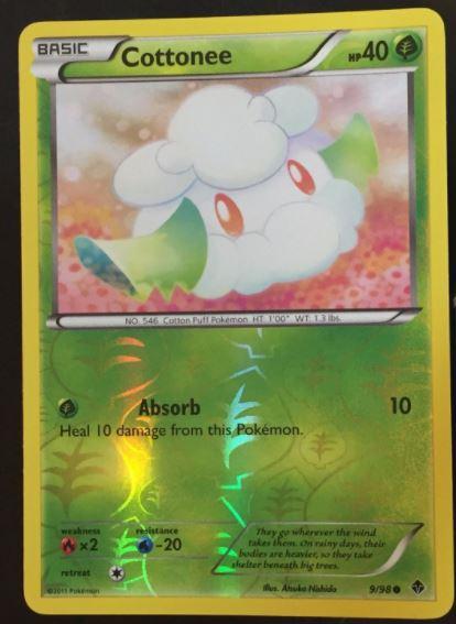 Emerging Powers Cottonee [Reverse Holo] Pokémon card