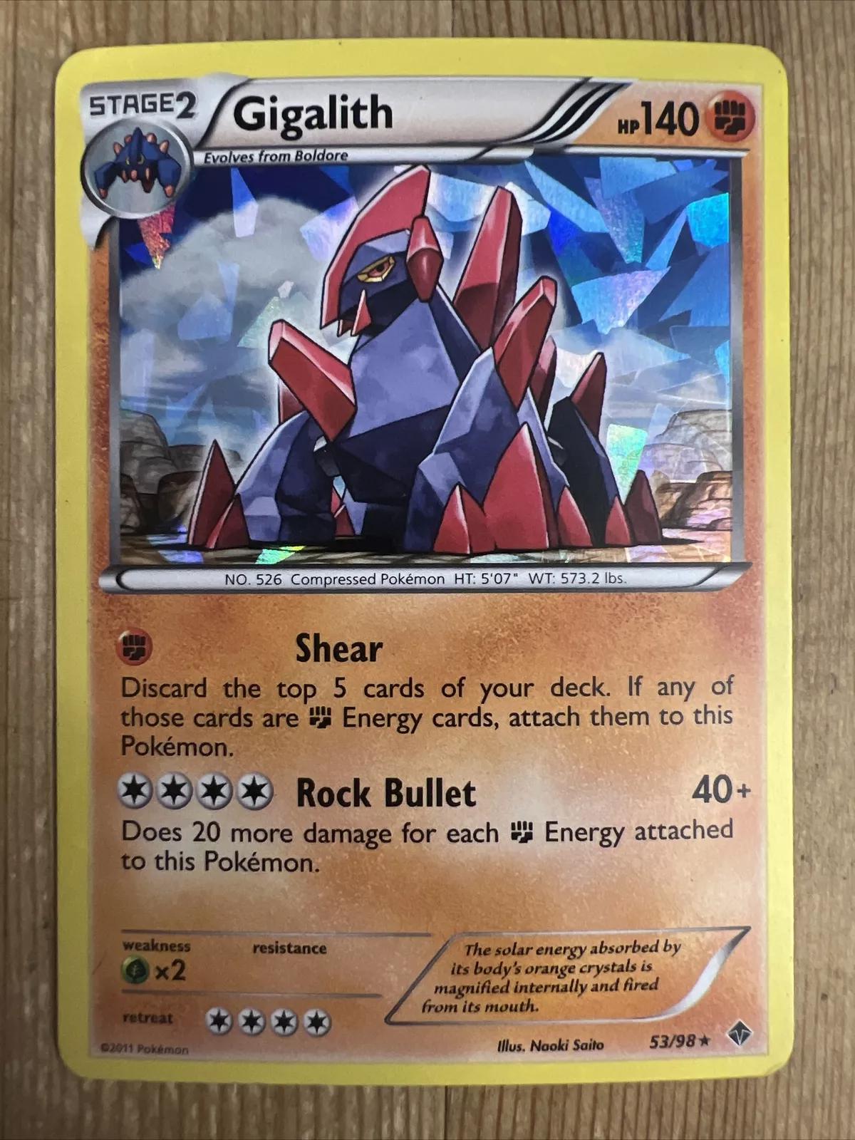 Emerging Powers Gigalith [Cracked-Ice] Pokémon card