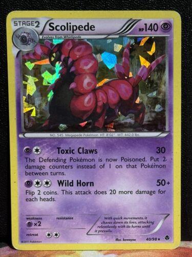 Emerging Powers Scolipede [Cracked-Ice] Pokémon card