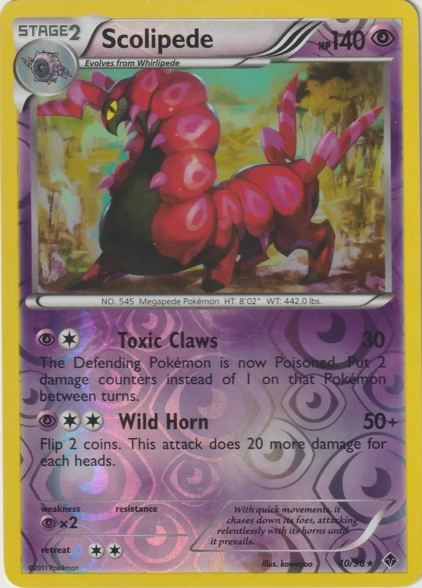 Scolipede [Reverse Holo]