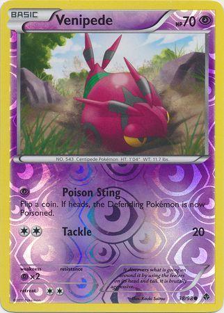 Venipede [Reverse Holo]
