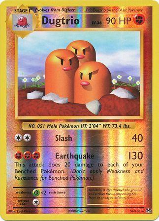 Dugtrio [Reverse Holo]