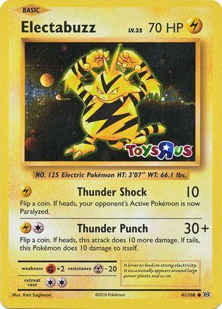 Evolutions Electabuzz [Toys-R-Us] Pokémon card