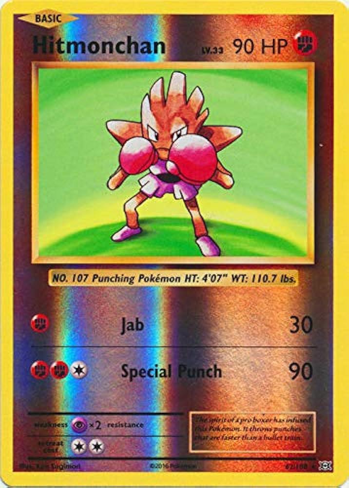 Hitmonchan [Reverse Holo]