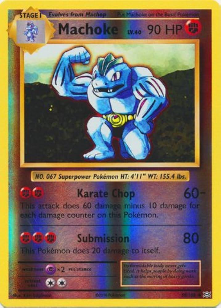 Machoke [Reverse Holo]